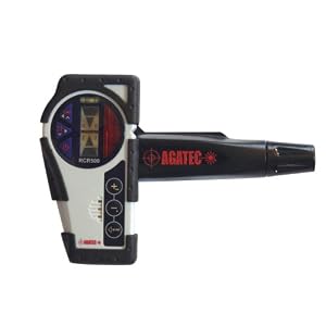 Agatec RCR500 Rotary Laser Level Detector and Clamp with Integrated Remote... by Agatec