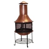 Deeco Consumer Products New York Nouveau Copper Chiminea