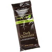 Simply Lite Low Carb Dark Chocolate, Sugar-Free, 50% Cacao, 3-Ounce Bars (Pack of 10)