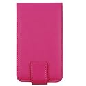 GTMax Permium Durable Leather Flip Carrying Case - Hot Pink for Apple iPod touch 8GB 32GB 64G 3rd 3G Generation NEWEST MODEL