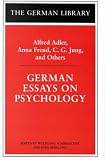 German Essays on Psychology (The German Library, V. 62)