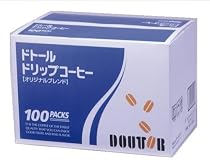 ドトールドリップコーヒー伝統焙煎オリジナルブレンド100p