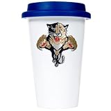 Florida Panthers Travel Coffee Cup With Lid
