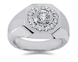 0.36 ctw Men's Diamond Ring in Platinum