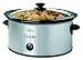 Kitchen & Housewares : Rival SCV450-SS 4-1/2-Quart Oval Crock-Pot Slow Cooker, Black/Chrome