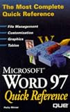 Microsoft Word 97 Quick Reference