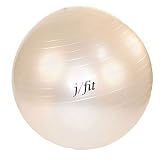 j/fit 65cm Stability Exercise Ball (Pearl White)