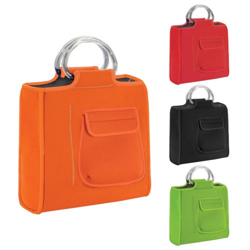 Milano - Lime/Grey Neoprene Lunch Tote
