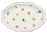 Villeroy & Boch Petite Fleur 9-1/2-Inch Pickle Dish/Gravy Stand
