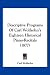 Descriptive Programs Of Carl Wolfsohn's Eighteen Historical Piano-Recitals (1877)