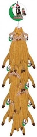 Ethical christmas 5536RP Holiday Skinneeez Reindeer Dog Toys (Case of 12)