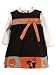 Rare Editions Infant Girls 2pc Halloween Pumpkin Corduroy Jumper Dress Set, 12M