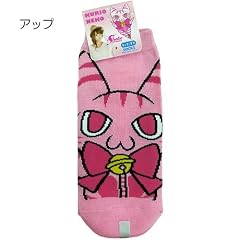 クリオネコbyしょこたん◎レディースソックス☆ねこキャラクターグッズ(女性用靴下)通販☆【アップPK】