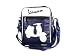 Produkt-Bild: Vespa Schultertasche dunkelblau mit beigem Aufdruck Roller Vespa V50 Special - 26x33x9cm -