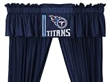 Tennessee Titans Window Treatments Valance and Drapes