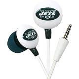 Zeikos New York Jets Ear Bud Headphones