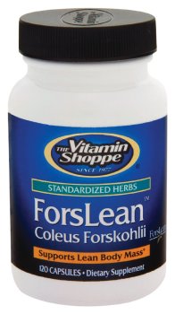 Vitamin Shoppe - Forslean Coleus Forskohlii, 125 mg, 120 capsules
