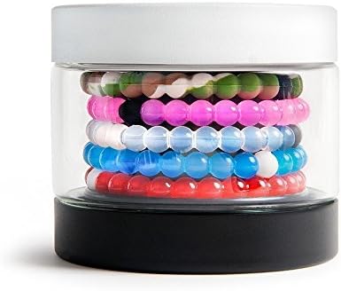 Mount Silicone Beaded Bracelet Large 5PCS