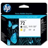 HP C9384A Druckkopf mattschwarz und gelb