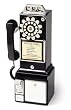 Classic 1950s Pay Phone