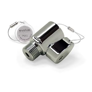 Evolve Showerheads SS-1002CP-US Ladybug Water-Saving Shower-Head Adapter, Chrome Polish
