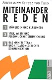 Miteinander reden 1 - 3 - Sonderausgabe: 3 Bde. - Friedemann Schulz von Thun, Friedemann Schulz von Thun