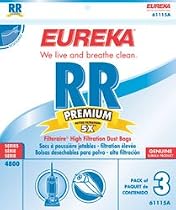 Eureka Vacuum Premium 3 Pack Bag Style "RR" 61115A