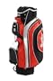 CONFIDENCE GOLF 14 Divider RED Cart Bag w/Zip-off panel