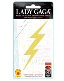 Lady Gaga Gold Lightening Bolt Peel and Stick Decal Reviews 41Q3PYipsRL. SL160 Lady Gaga Gold Lightening Bolt Peel and Stick Decal Reviews