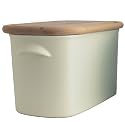 Nigella Lawson Living Kitchen Bread Bin Beech/Cream