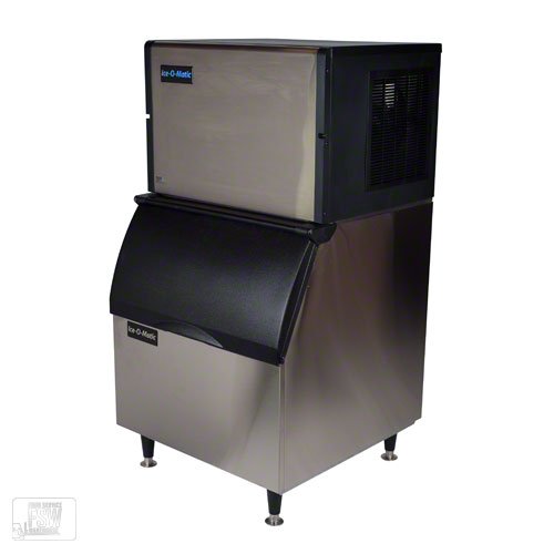 Ice-O-Matic ICE0400HA B40PS 505 Lb Half Cube Ice Machine w/ Ice Bin