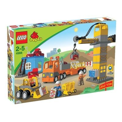 Childrens Toyshop  Spielwaren : LEGO Duplo 4988 - Ville Gro¿baustelle