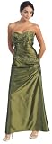Strapless Junior Prom Dress Long Gown #2641