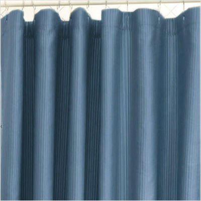 Surf Ottoman Ribbed Shower Curtain