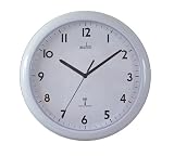 'Cadiz' White Radio Controlled Wall Clock