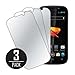 Warp Sequent Mirror Screen Protector Cover, MPERO Collection 3 Pack of Mirror Screen Protectors for ZTE Warp Sequent N861