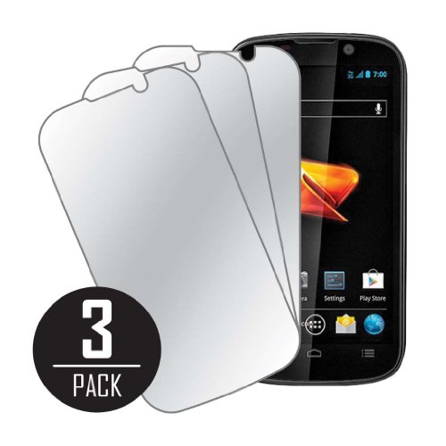 Warp Sequent Mirror Screen Protector Cover, MPERO Collection 3 Pack of Mirror Screen Protectors for ZTE Warp Sequent N861