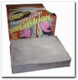 Gray Memory Foam Seat Cushion Gray