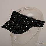 Glitter Visor-Black