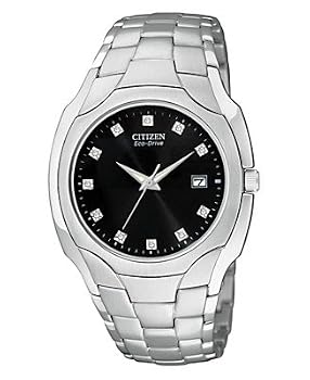 Citizen #BM6010-55G Men's Stainless Steel Eco Drive Casual Analog Watch