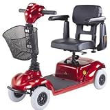 Four Wheel Mini Scooter, Burgudy