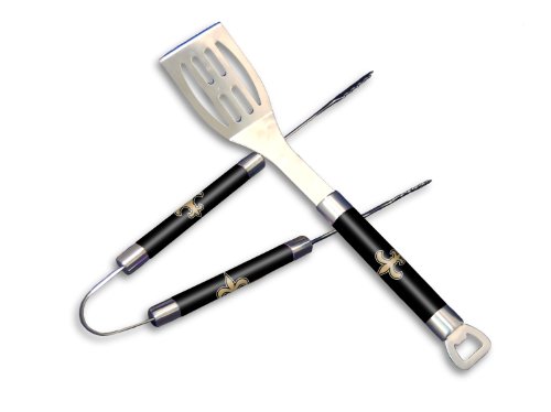 NFL New Orleans Saints Barbeque Tongs and Spatula Set