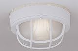 Designers Fountain 2073-WH Marine Style Lantern White 7 w x 7-1/2 h x 4-1/2 ext.