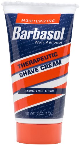 Barbasol Moisturizing Therapeutic Shave Cream for Sensitive Skin ? 4.4 Oz