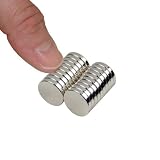 12mm dia x 2mm thick N42 Neodymium Magnet - 1.2kg Pull (Pack Of 20)