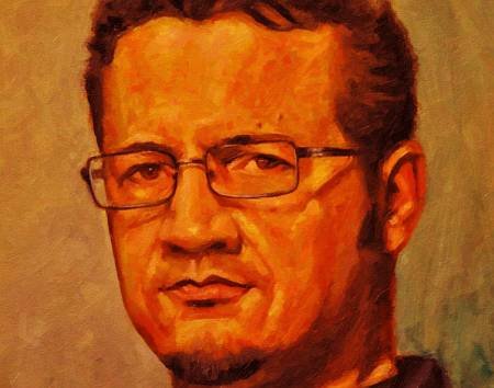 Custom Order #8R-XLP, Oil on Canvas, Custom Painting of The Person You Love, For 1 Person of Customer's Choice, Style: Photo-Realism, with Signature Text 