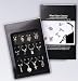 12 Wine Glass Charms the Gourmet Collection with Velveteen Storage Bag