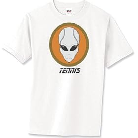Alien Tennis Head - Sports and Games Premium T-Shirt