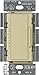 Lutron Maestro Digital Dimmer Switch for Incandescent Bulbs, 600-Watt Single-Pole/Multi-Location, MA-600-IV, Ivory