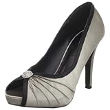 Wild Diva Womens Erin 158A Open Toe Pump